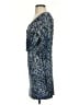 BCBGeneration Print Blue Cocktail Dress Size S - photo 5
