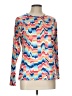 Nautica Blue Long Sleeve Blouse Size L - photo 1