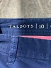 Talbots 100% Polyester Solid Blue Shorts Size 10 - photo 3