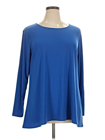 Attitudes by Renee 3/4 Sleeve Top (view 1)