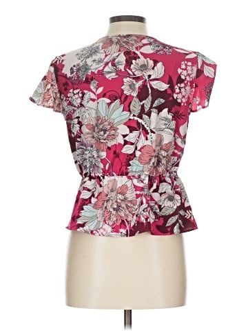 Ellen Tracy Short Sleeve Blouse (view 2)