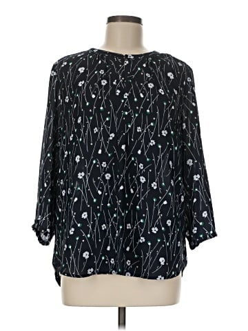 Lila Rose 3/4 Sleeve Blouse (view 1)
