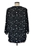 Lila Rose 100% Polyester Black 3/4 Sleeve Blouse Size M - photo 2