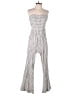 American Eagle Outfitters Stripes Silver Jumpsuit Size S - photo 1