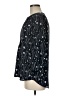 Lila Rose 100% Polyester Black 3/4 Sleeve Blouse Size M - photo 5