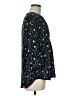 Lila Rose 100% Polyester Black 3/4 Sleeve Blouse Size M - photo 4