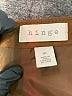 Hinge 100% Polyester Solid Brown Faux Leather Skirt Size M - photo 4