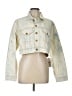 RE/DONE 100% Cotton Stars Ivory Denim Jacket Size L - photo 1