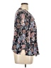 mark. 100% Viscose Floral Blue 3/4 Sleeve Blouse Size 1X - photo 4