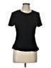 CeCe Black Short Sleeve Top Size L - photo 1