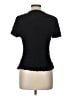CeCe Black Short Sleeve Top Size L - photo 2