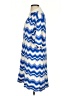 Kivari Chevron-herringbone Blue Casual Dress Size 4 - photo 5