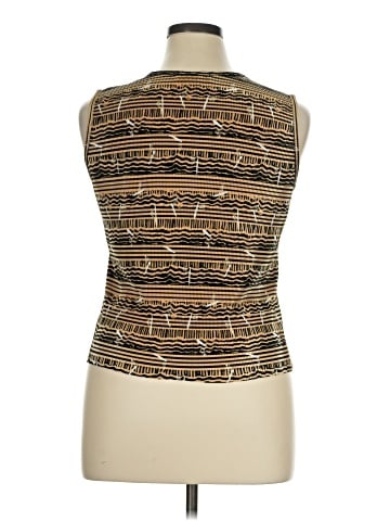 Plisse Sleeveless Top (view 2)