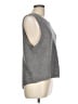 Unbranded 100% Wool Gray Sweater Vest Size L - photo 4