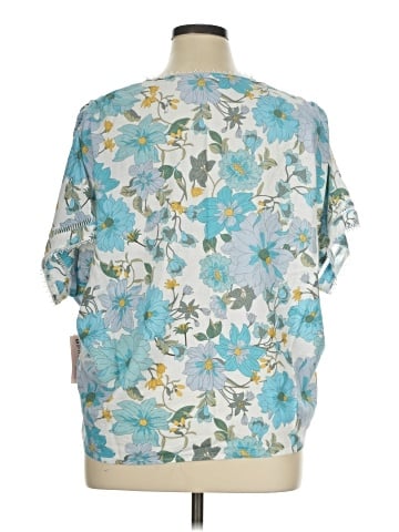 Philosophy Republic Clothing Short Sleeve Blouse (view 2)