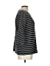 Weekends by Chico's Stripes Black Pullover Sweater Size Lg (2) - photo 4