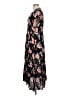 Zara Floral Black Casual Dress Size L - photo 5