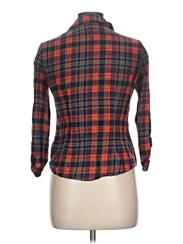 Paper Tee 3/4 Sleeve Button-Down Shirt (view 2)