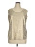 Chico's Silver Sleeveless Blouse Size XL (3) - photo 1