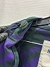 Burberry 100% Polyamide Argyle Purple Windbreaker Size XS - photo 6