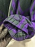 Burberry 100% Polyamide Argyle Purple Windbreaker Size XS - photo 4