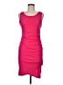 Leith Solid Pink Cocktail Dress Size M - photo 1
