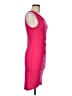 Leith Solid Pink Cocktail Dress Size M - photo 4