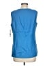 Kim Rogers 100% Linen Blue Sleeveless Top Size L - photo 2