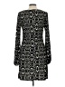Laundry by Design Print Black Casual Dress Size 10 - photo 2