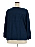 Max Studio Blue Long Sleeve Henley Size 3X - photo 2