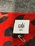 CAbi Animal Print Red Cocktail Dress Size XXL - photo 7