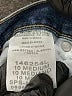 Riders by Lee 100% Cotton Blue Denim Shorts Size 10 - photo 3