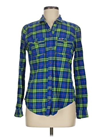 Hollister Long Sleeve Button-Down Shirt (view 1)