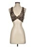 Spiritual Gangster Tan Brown Bodysuit Size S - photo 1