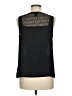 Gap 100% Polyester Black Sleeveless Blouse Size M - photo 2