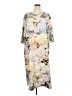 Unbranded 100% Polyester Floral Gray Casual Dress Size 4XL - photo 1