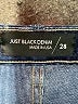 Just Black Blue Jeans Size 28 waist - photo 7