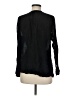 L'Agence 100% Cotton Black Long Sleeve Blouse Size 8 - photo 2