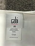 CAbi 100% Polyester Ivory Short Sleeve Blouse Size XS - photo 8