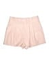 Miss Selfridge 100% Polyurethane Solid Pink Shorts Size 10 - photo 1