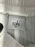 CAbi 100% Cotton White Casual Pants Size XS - photo 7