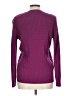Kim Rogers 100% Cotton Purple Pullover Sweater Size L - photo 2