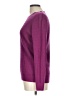 Kim Rogers 100% Cotton Purple Pullover Sweater Size L - photo 5
