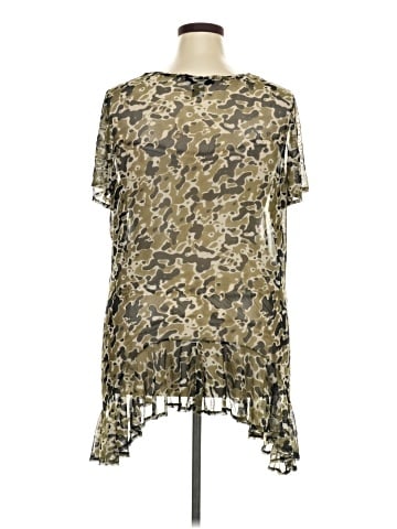 Ashley Stewart Short Sleeve Blouse (view 2)