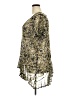 Ashley Stewart 100% Polyester Camo Gold Short Sleeve Blouse Size 26 - 28 Plus - photo 5