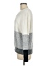 Fate Color Block Gray Pullover Sweater Size M - photo 5