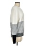 Fate Color Block Gray Pullover Sweater Size M - photo 4