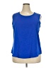 Unbranded Blue Sleeveless Blouse Size 2X - photo 1