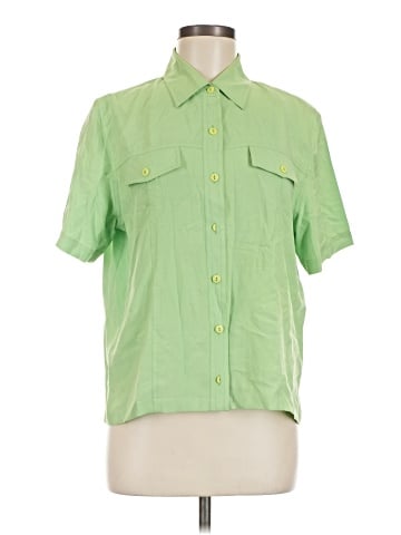 Anna and Frank Short Sleeve Silk Top (view 1)