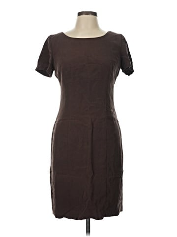 August Silk Casual Dress (view 1)
